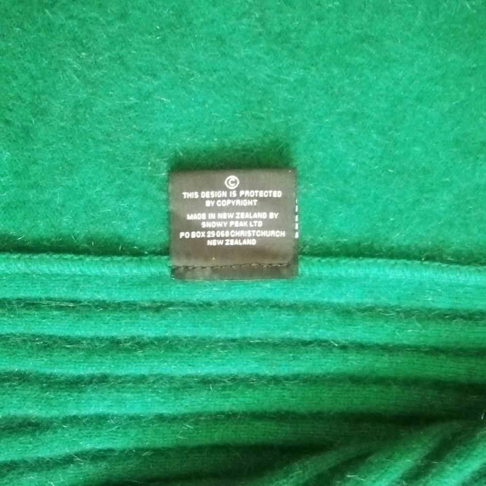 MERINOMINK Teal Women's Zip Cardigan Sweater (M) - Picture 5 of 8